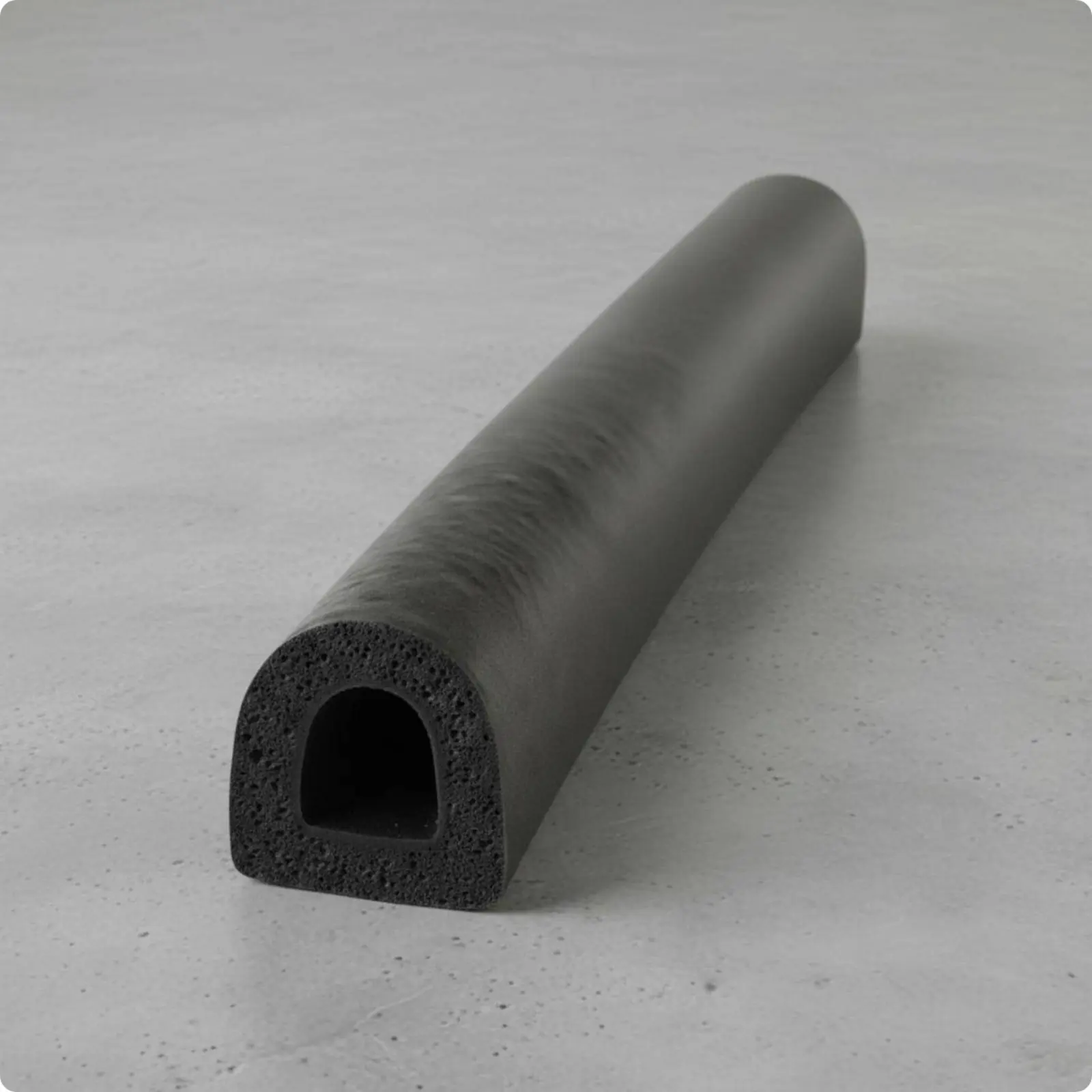 

D Shaped Silicone Strip Anti-Collision Hollow Silicone Seal Half Round Foam Seal Heat-Resistant D Shape Weather Stripping