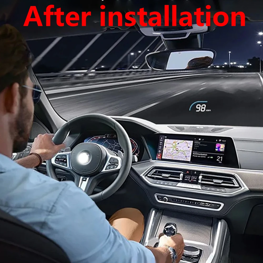 HUD Head Up Display Car Projector Plug and Play Display Rotational Speed for for BMW 3 4 Series G20 G21 G22 G23 G26 M3 M4