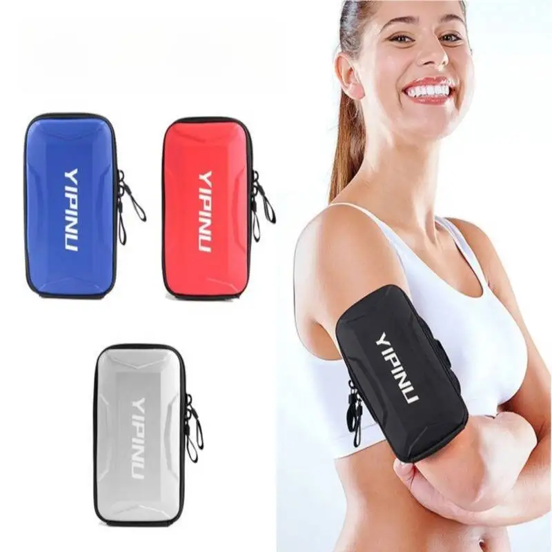 防水ランニング用アームバンド、耐衝撃発光モバイルアームバッグ、samsung、xiaomi、huawei、iphone-13、14-pro-max対応
