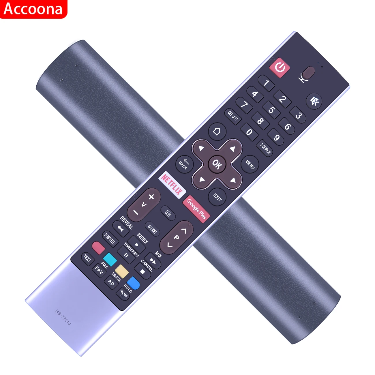 NEW Original HS-7701J HS-7700J For Skyworth 40E3 50U500 TV Remote Control Voice Netflix Google Play Fernbedienung