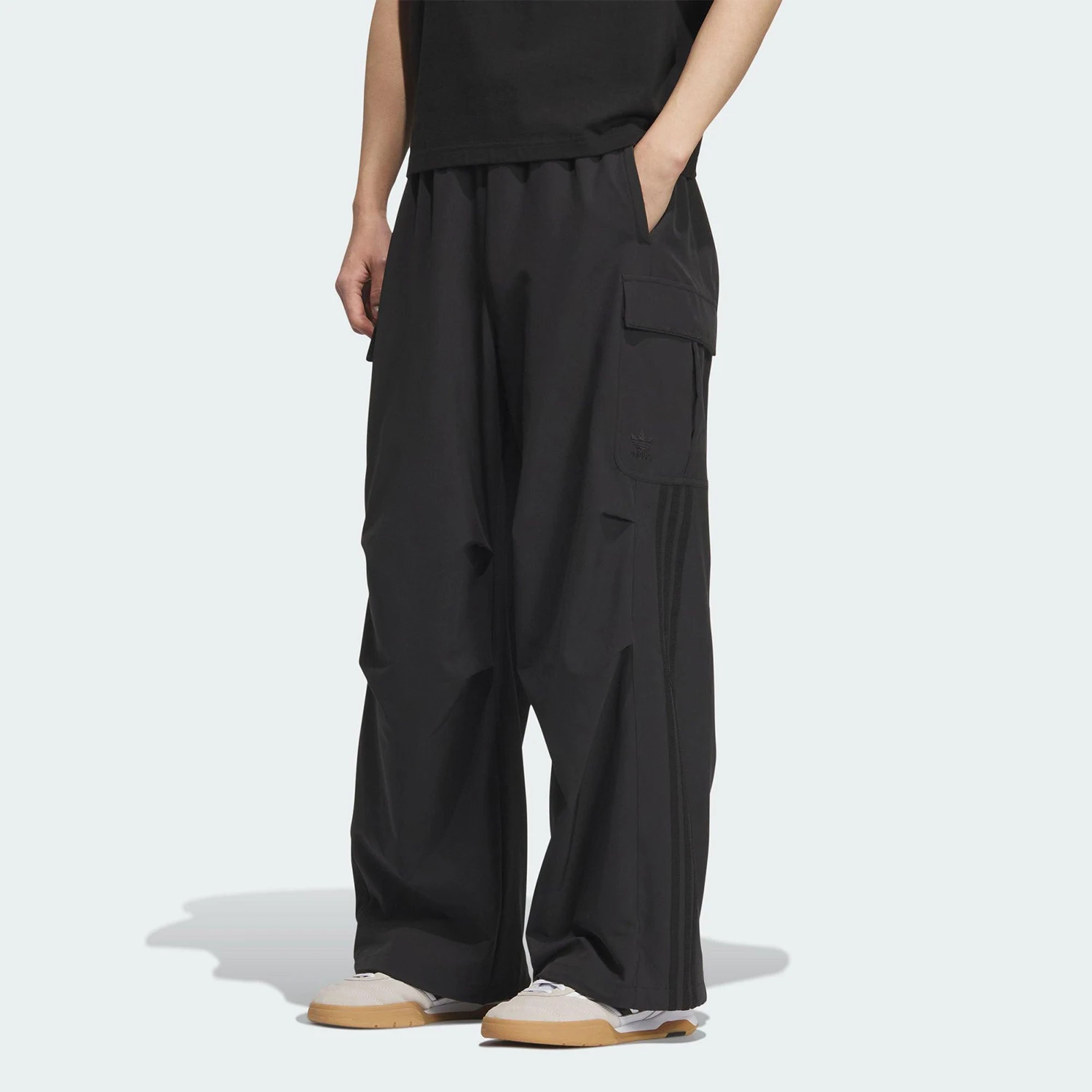 

Adidas genuine genuine Unisex Loose Cargo Straight-leg Casual Pants KD0949