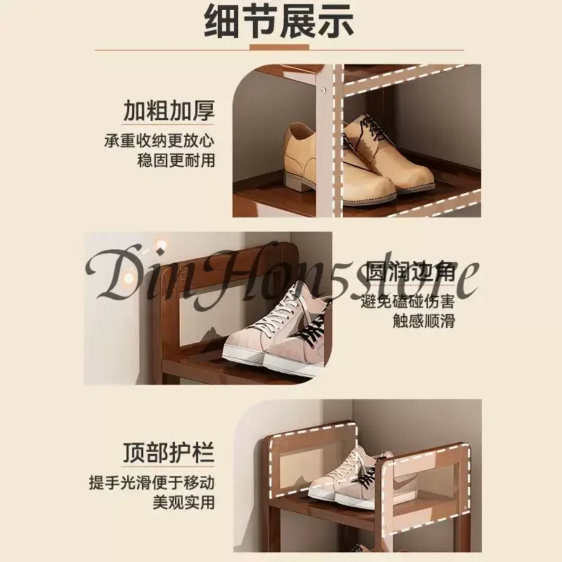 Simple shoe rack, space-saving home entrance, indoor rental house, multi-storey dormitory