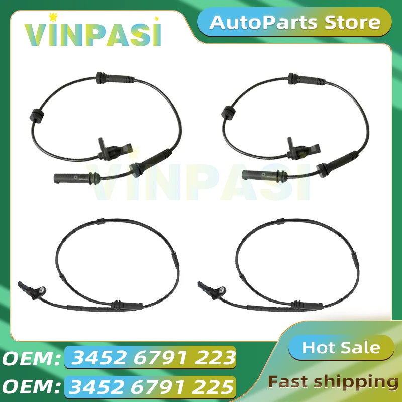 

Автомобильный датчик скорости колеса ABS, подходит для BMW 1, 2, 3, 4 серии F20F21F23F30F34F36F80, датчик скорости 34526791223 34526791225