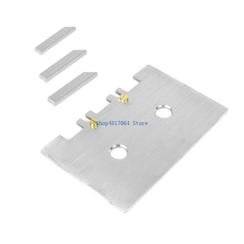 

T3LB Metal Tape Recorders Accessory Set Highly-Precised Cassettes Gauge Head and Guide Meter with Check Bar Rod