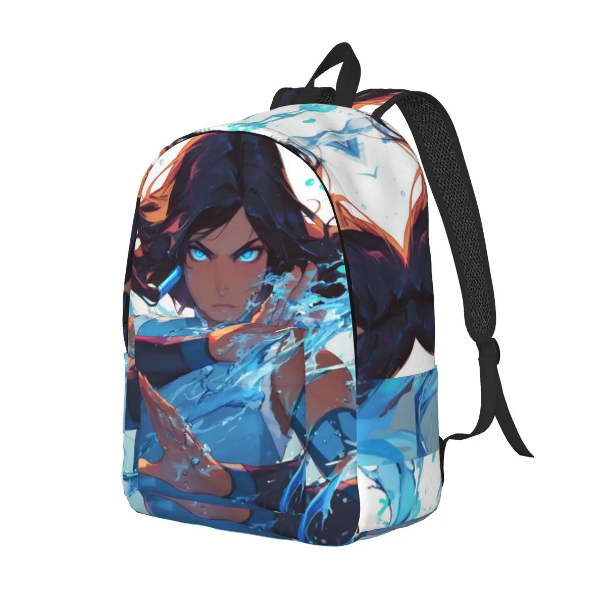 Cartoon A-Avatar The Legend Of Korra New Fashionable Pattern School Bag Print Lightweight Backpack 15.7in 17.7in