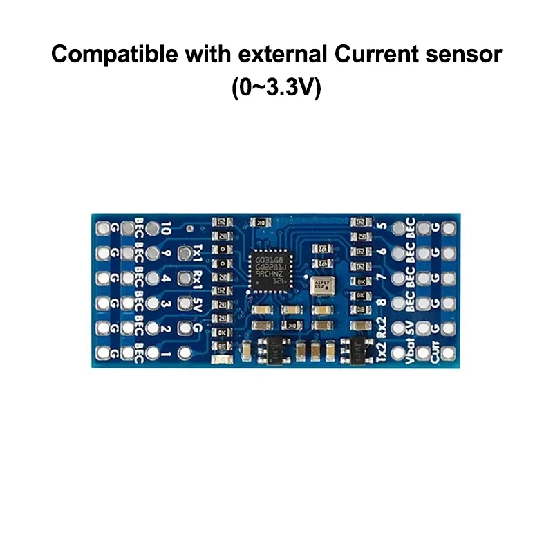 MATEK CRSF-PWM-V10 10CH Converter Variometer For TBS 915M 2.4G ExpressLRS Receiver FPV Fixed Wing Drone Flight Controller