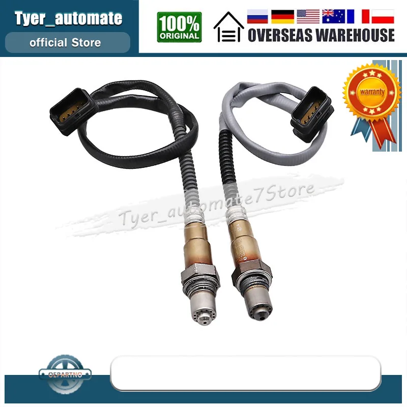 2Pcs Upstream En Downstream Zuurstofsensor O2 Sensor 11787589121 11787589122 Voor Bmw 228I 320I 328I 428I 528I X1 X3 x4 X5 Z4