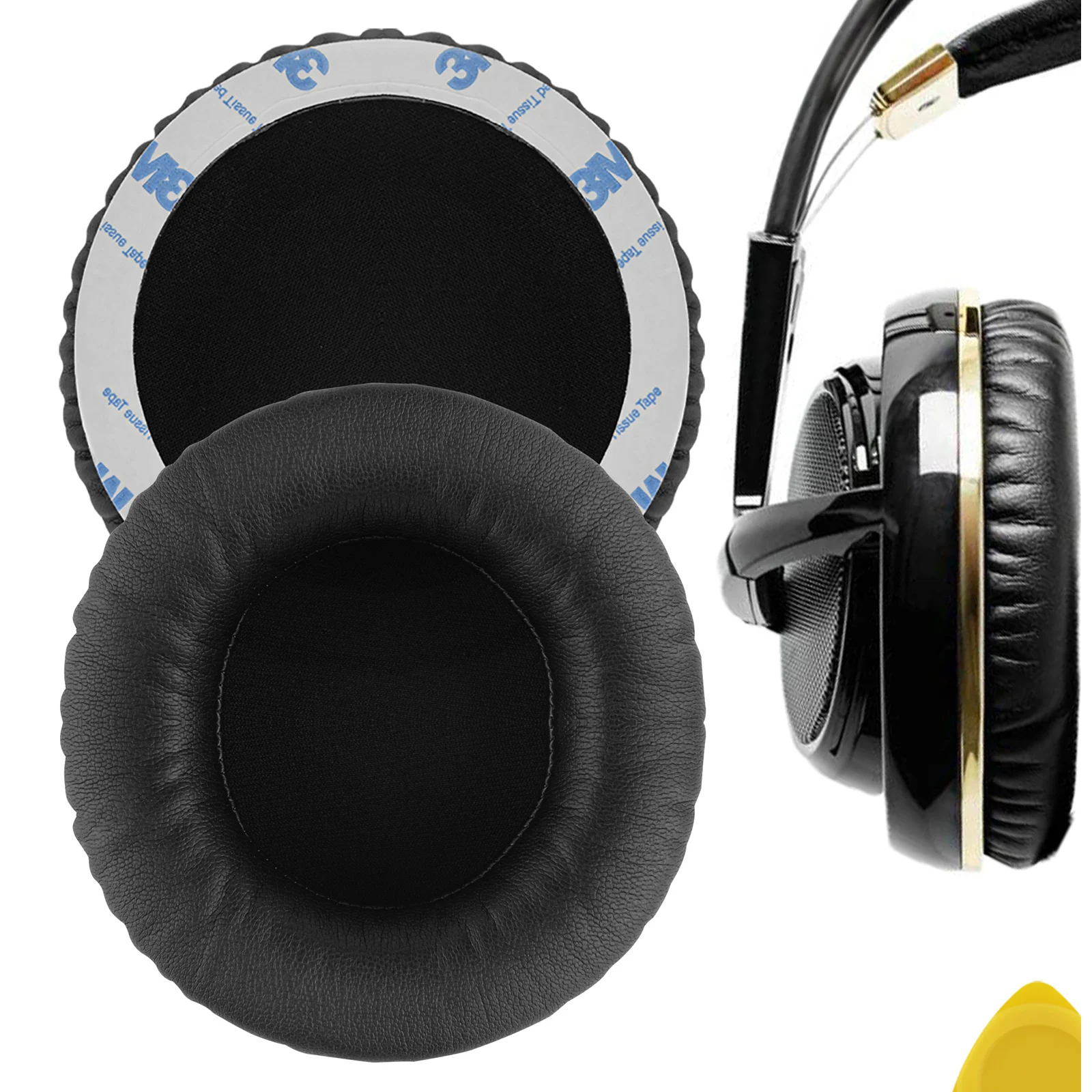 

Geekria QuickFit Replacement Ear Pads for SteelSeries Siberia V1, Siberia V2, Siberia V3 Prism Gaming Headphones Ear Cushions
