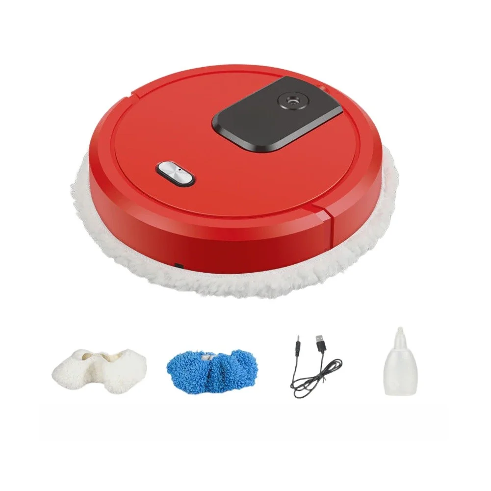 Robot Vacuum Cleaner with Dual Cleaning Modes Sweeping and Mopping Plus Humidifying Spray for Enhanced Floor Care