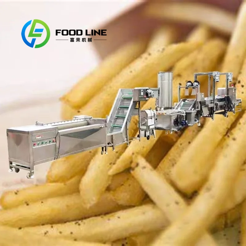 Stackable Module Potato Chip Production Line Fitted With Split Type Continuous Frying Machine For Flexible Production Line
