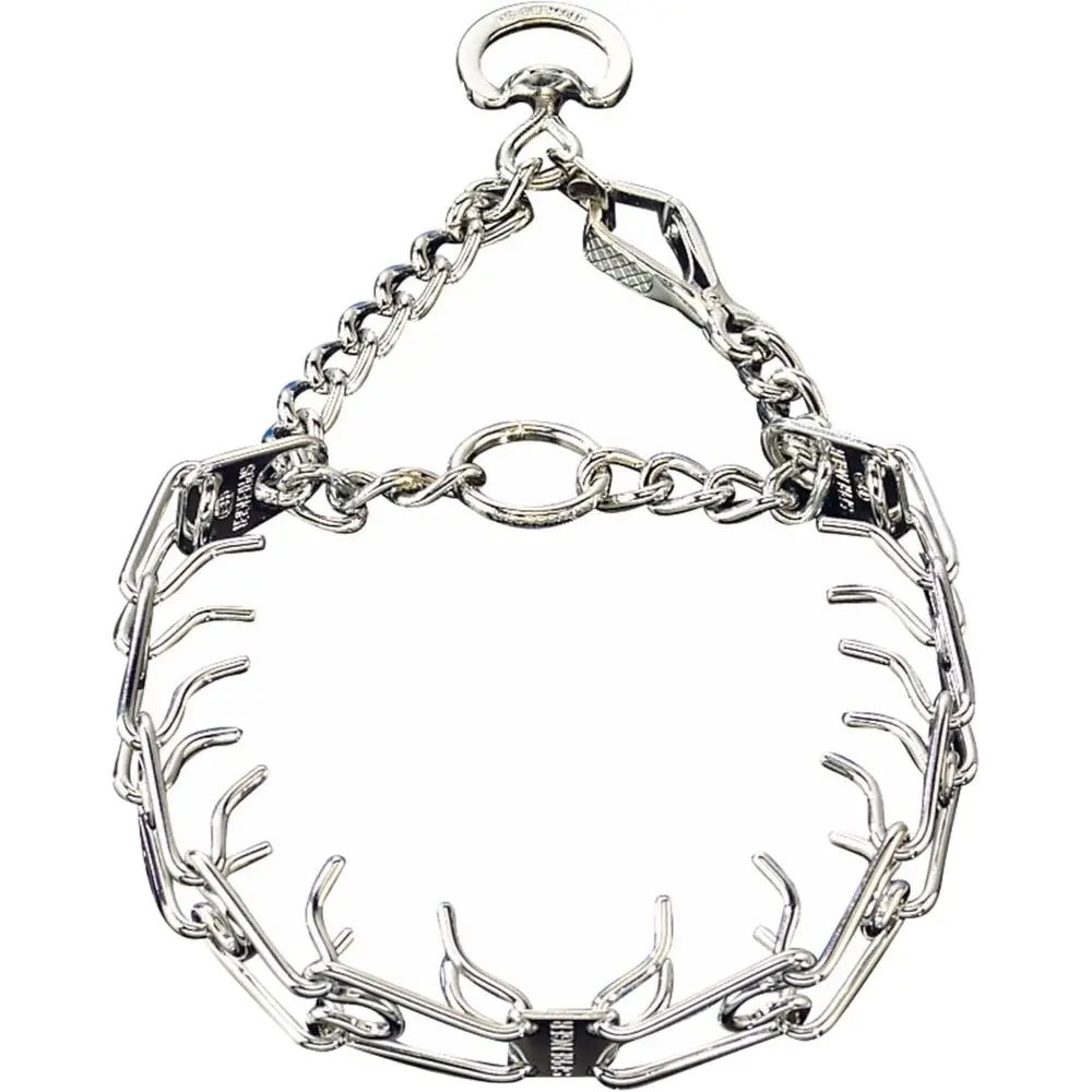 

Chrome Plated Training Collar with Quick Release Snap, X-Large, 4mm, 24-Inch