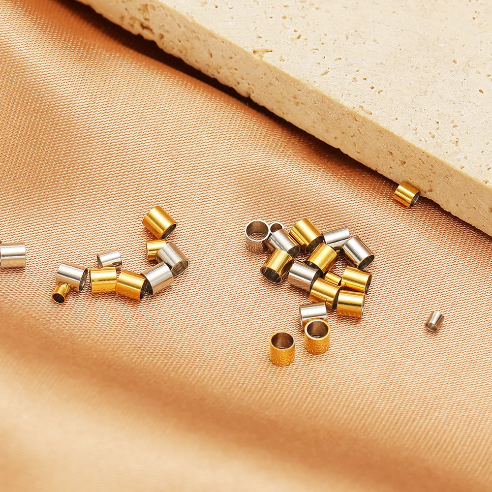 بالجملة 100-200 قطعة/مجموعة خر - مراجعة Crimp Bead Tube وسعره