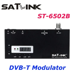 OriginalSATLINK St-6502B DVB-T Modulator Adapt Global Terrestrial Digital Television DVB-T AV Router DM Modulator Dvb-t