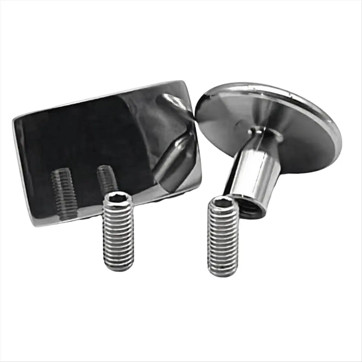 #65D Car Dent Repair Tool Multi-Head Leveling Hammer Head Circular,leveling hammer replace head,(Stainless steel)