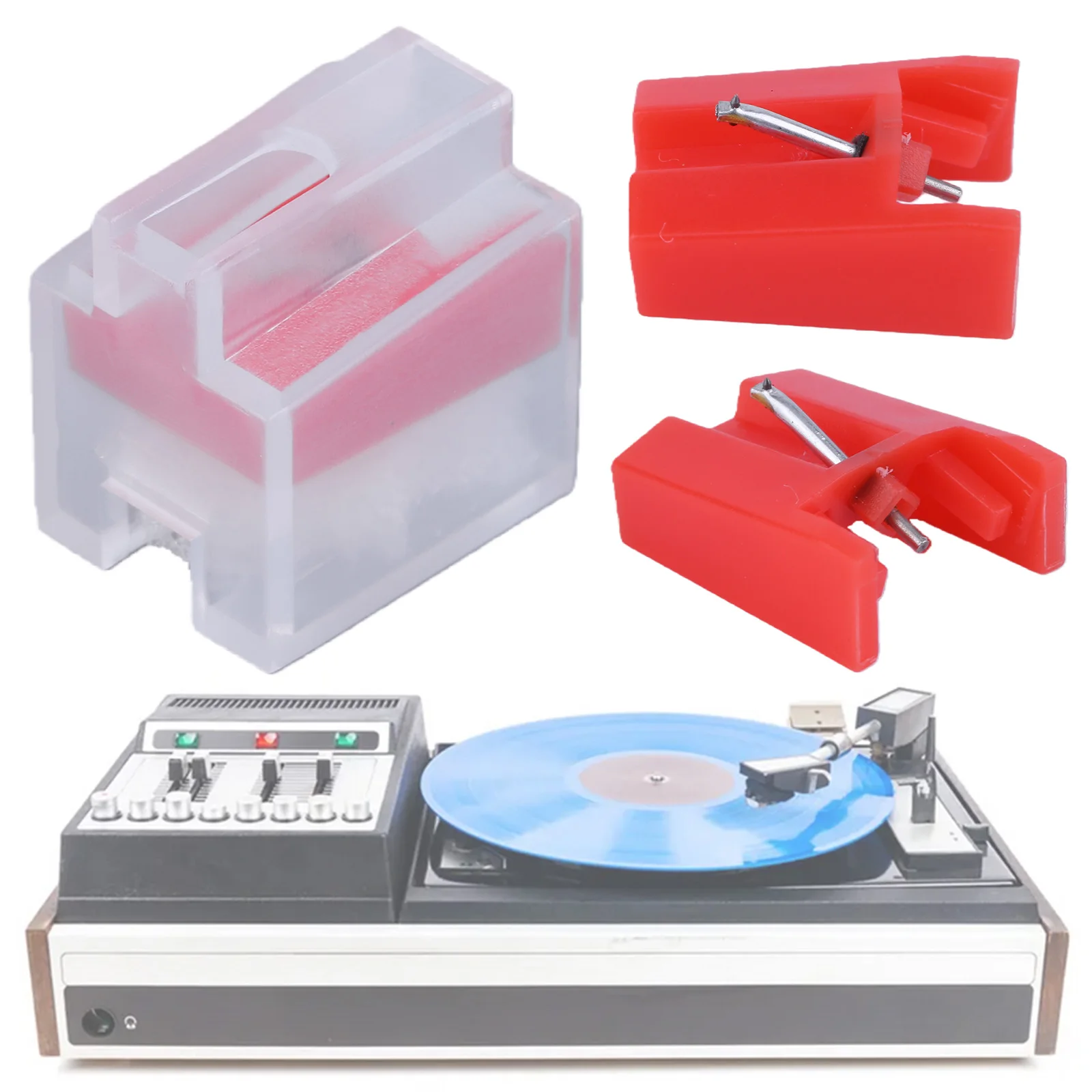 Moving Magnet Record Needle Replacement for Enhanced Sound Quality Turntable Stylus for ST09D NP4 ICT04RS ITTUSB ICT04 Records