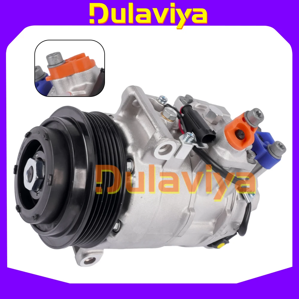 For 12V AC Compressor with Clutch Mercedes-Benz C280 C300 C350 GL450 GL550 R350 158359 157359 0012305011 A0012305011 0012305211