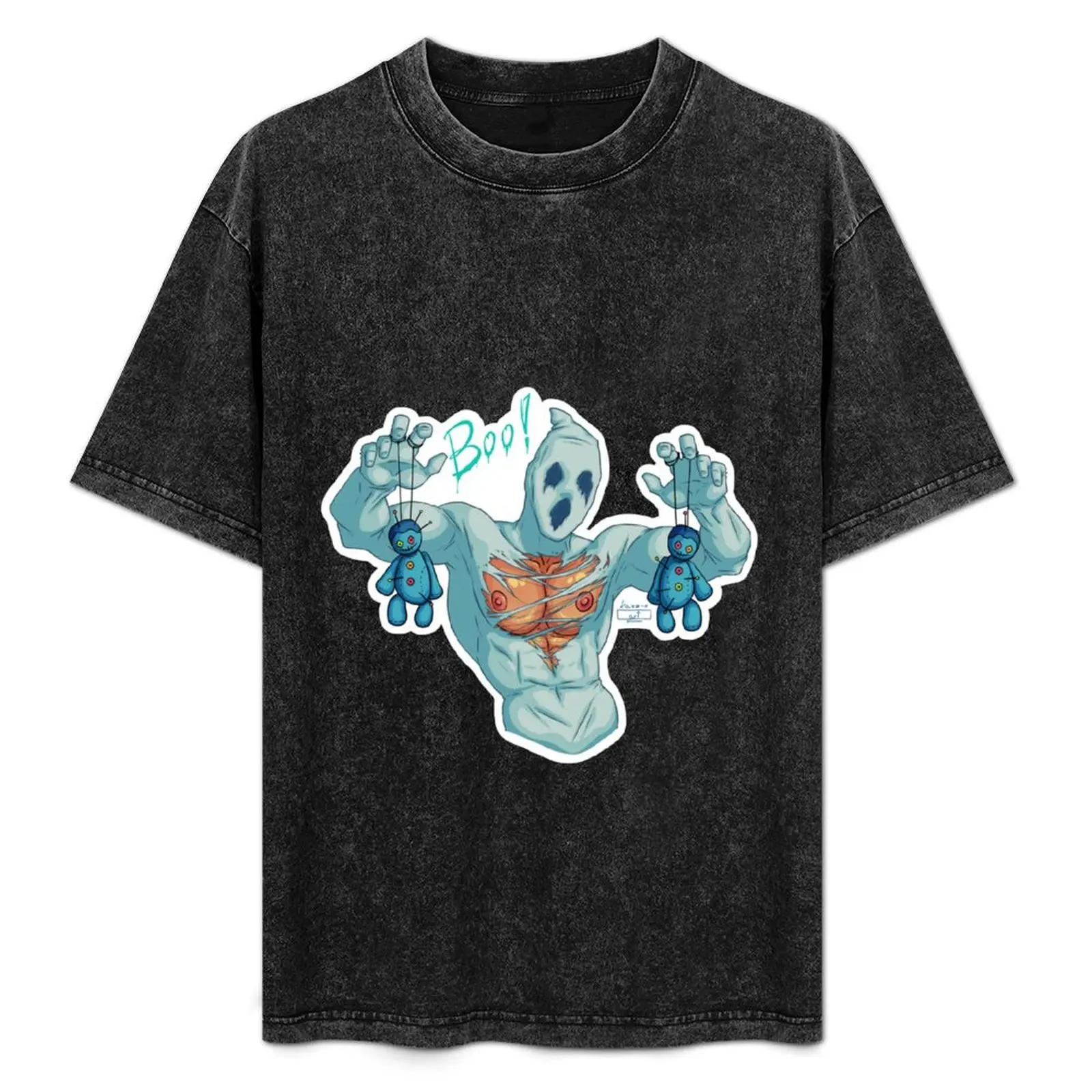 

Bara Halloween Ghost Puppeteer T-Shirt affliction shirts Short sleeve tee plain t shirts men