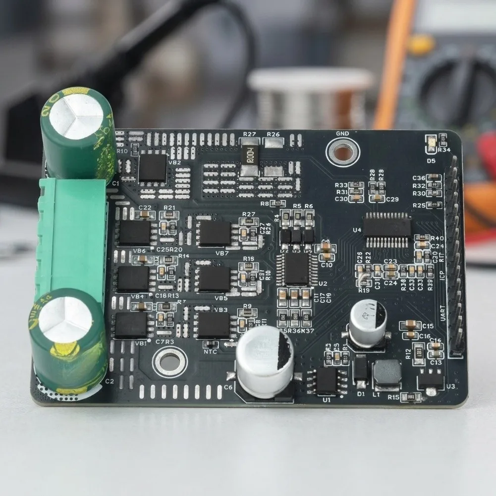 1pc 1600W 3-Phase Brushless Motor Controller 6-80V DC Regulator With Control For Pumps Equipment Power Tool Accessories