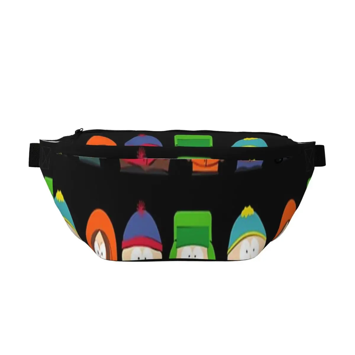 

Сумка-бананка через плечо Southpark с мультяшным аниме-принтом для мужчин и женщин, регулируемая поясная сумка для путешествий, бега, хранения денег и телефона, нагрудная сумка