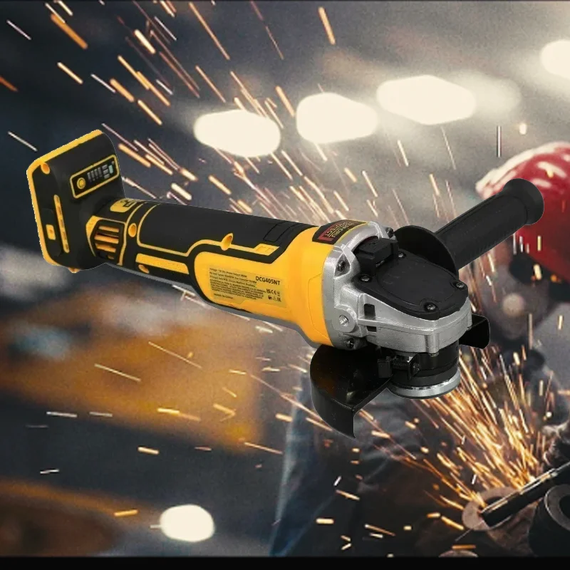 

Dewalt DCG406 125/100mm Cordless Brushless Angle Grinder 9000RPM Cutting Machine Polishing Machine For 20V Lithium Batteries