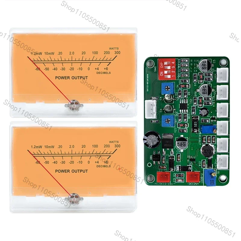 High Precision VU Level Meter Amplifier with Backlight Audio Meter P-134 Gallbladder Machine Fever DB Meter Head - view 4