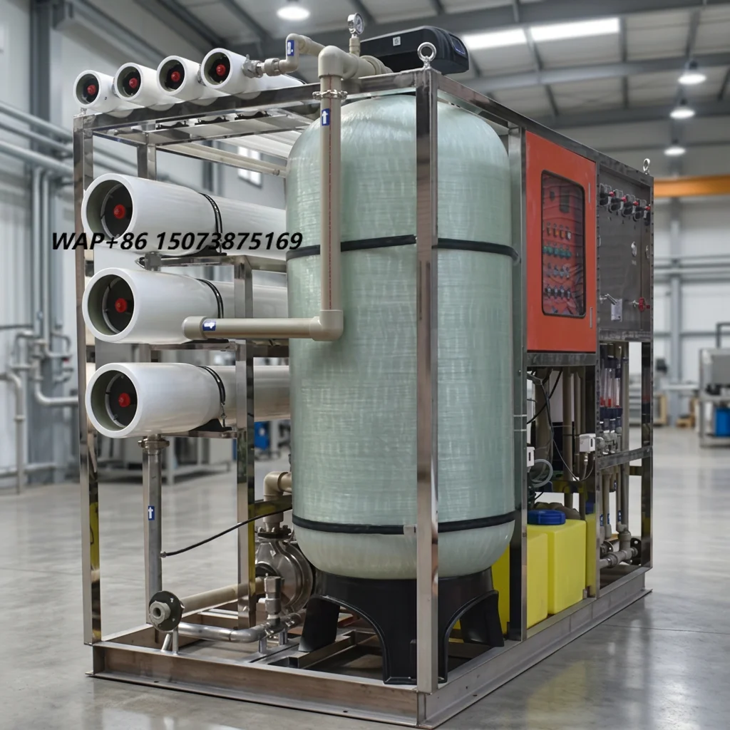 Water Filter System Reverse Osmosis Marine Water Maker SWRO Desalination Saltwater with Reverse Osmosis Membrane Dosing Pump