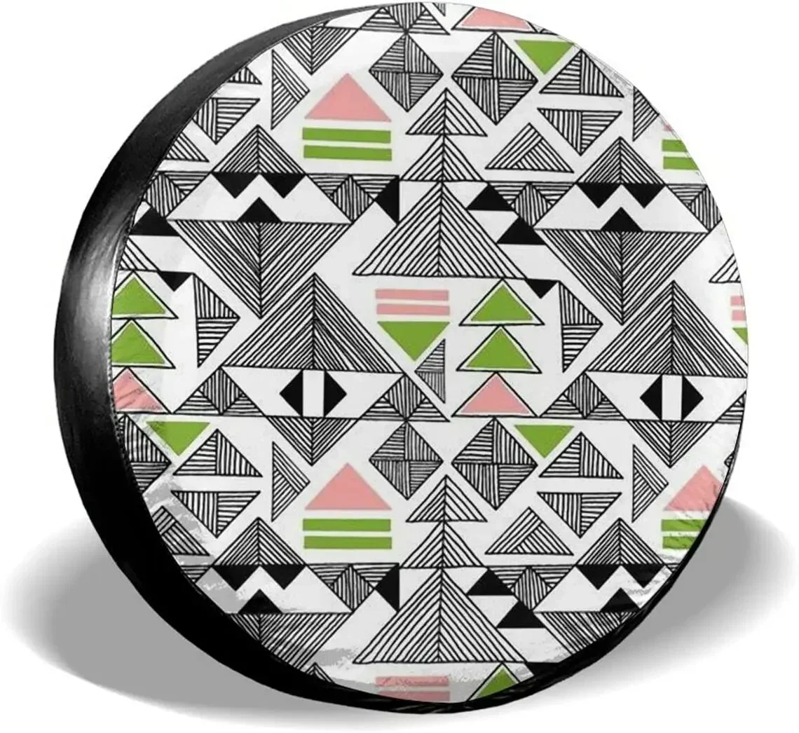 

Fall Decor Geos And Tribal Spare Tire Covers Cute Car Accessories For Women Rv Tire Covers For Trailers SUV Truck And Many