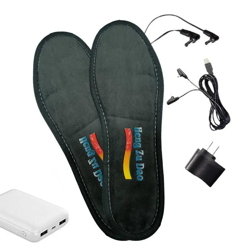 

Electric Heated Insoles Electric USB Heated Inserts For Winter Winter Accessory With Good Cushioning For Working Hiking Running