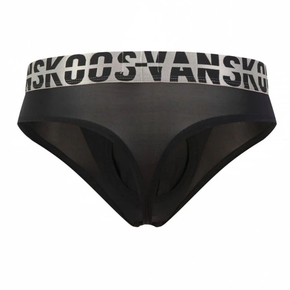 Breathable Low Waist Thong Comfortable Breathable Underpants 2XL Men G-Strings Color Matching Pattern Everyday Use