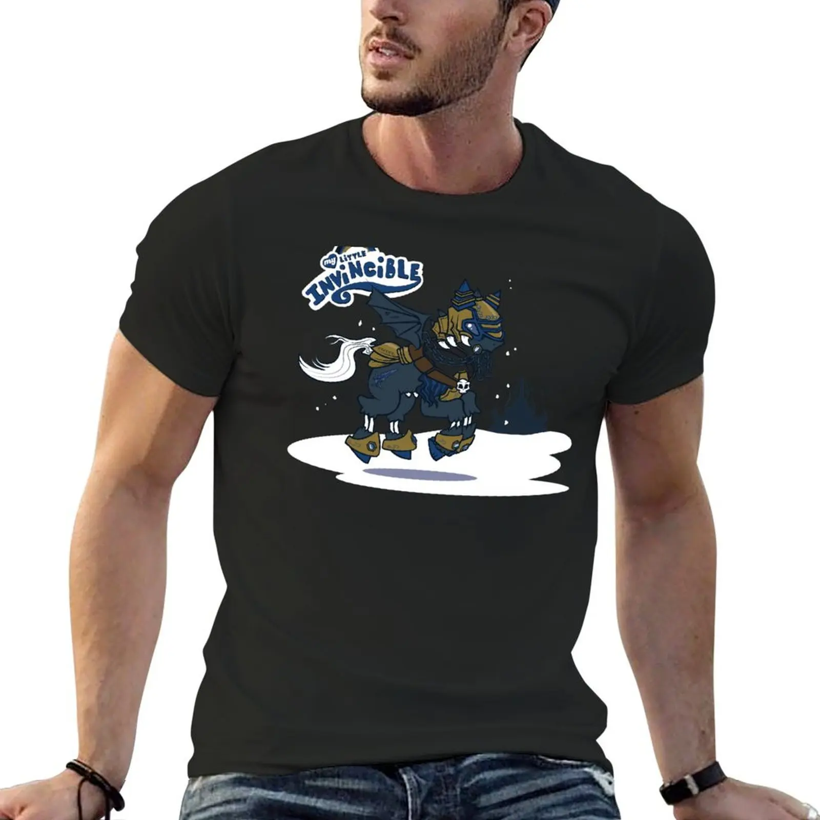 My Little Invincible T-Shirt man t shirt heavyweights anime clothes shirts graphic mens t shirt graphic