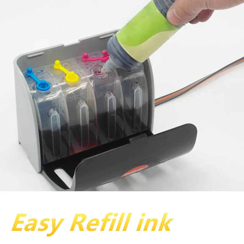 62XL Ink System Replacement for HP 62 XL hp62 Ink Cartridge for Envy 5540 5640 7640 5646 5541 5740 5742 5745 200 250 258 Printer