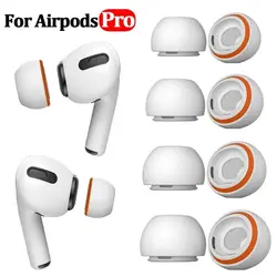 1 Pair Memory Foam Ear Tips for Apple AirPods Pro 2 1 Silicone Ear Cushion Replacement Earphone Earpads Ear Plug Cap Accessories