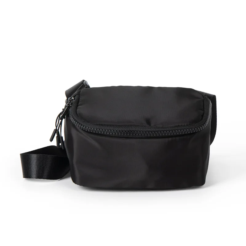 EZeasy-Bolsos de diseñador de nicho de lujo para mujer, bolso cruzado cuadrado pequeño con cremallera de nailon, Simple e informal, estilo ins