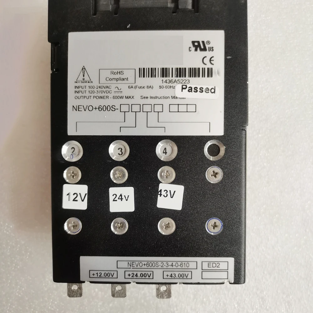NEVO+600S-2-3-4-0-610 POWER Device Power Supply Works Perfectly