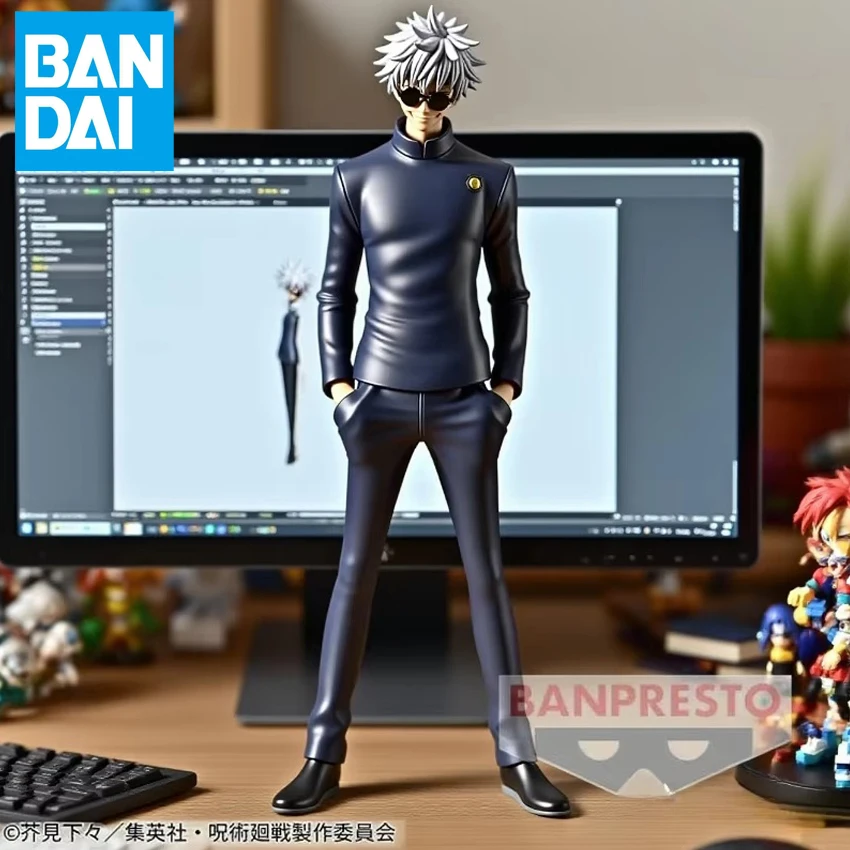 

Original Bandai Banpresto Jujutsu Kaisen Action Figure In Stock Toji Fushiguro Gojo Satoru Geto Suguru Anime Model Collection