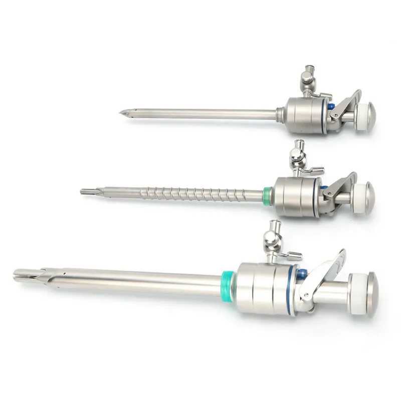 Reusable Laparoscopic Trocar Instrument Sets Laparoscopic Surgery Trocar 3mm,medical Laparoscopy Trocar 5mm 10mm 15mm Abdominal