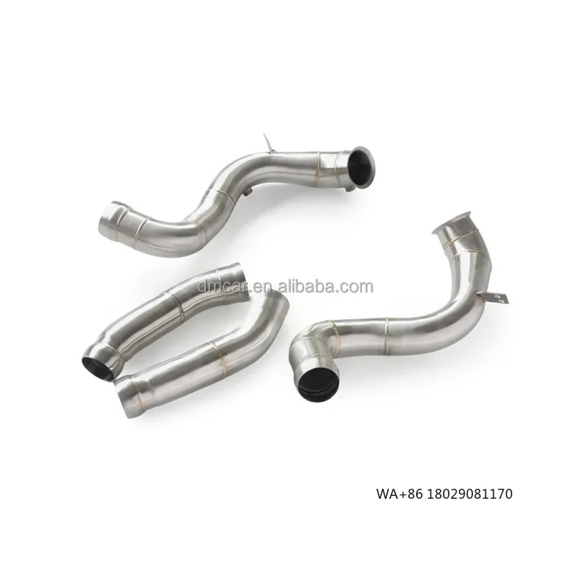 Suitable for  C63 COUPE W205 4.0T Exhaust Lower Pipe Stainless Steel Automotive Exhaust Pipe