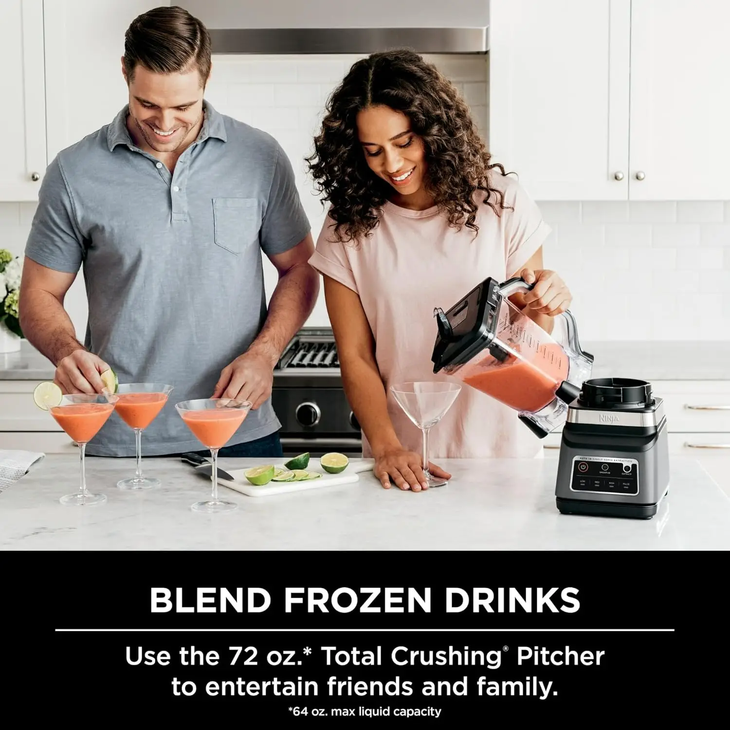 Professional Plus Blender DUO With Auto-iQ - The Single-serve Cup With Spout Lid Makes It Easy To Take Delicious, Nutrient-rich