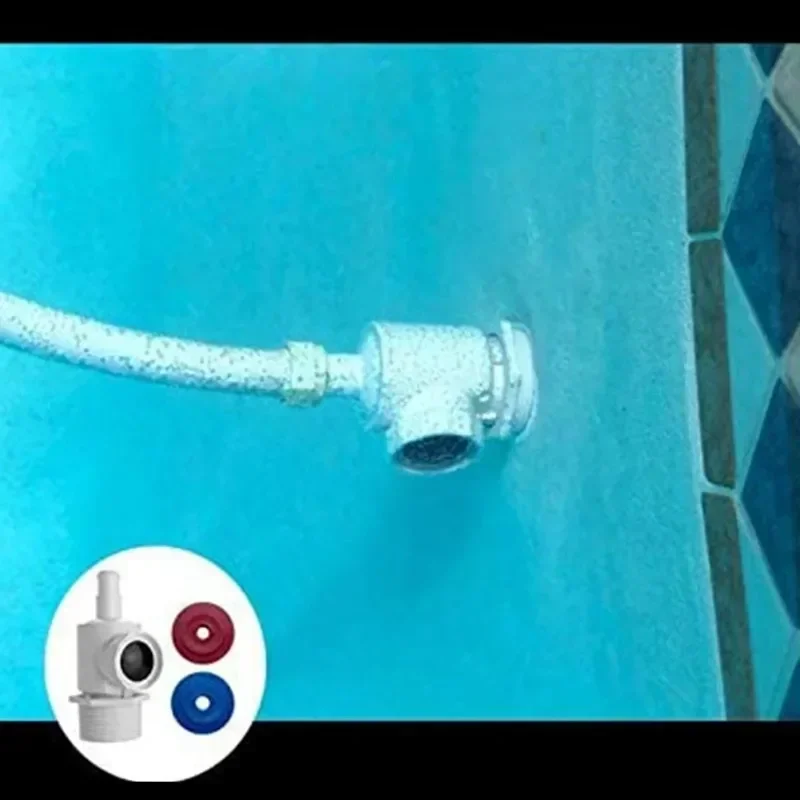 9-100-9001 Pool Cleaner Water Pipe Connector Vacuum Sweep Hose Connector Pool Cleaning Parts For Zodiac For Polaris 180 280 380