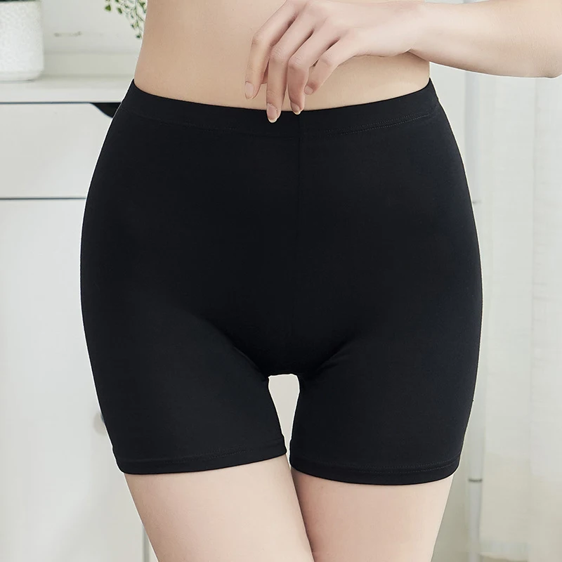 Calça modde renda para mulheres, shorts de segurança para cantos planos, grandes, cintura média, venda por atacado de fábrica