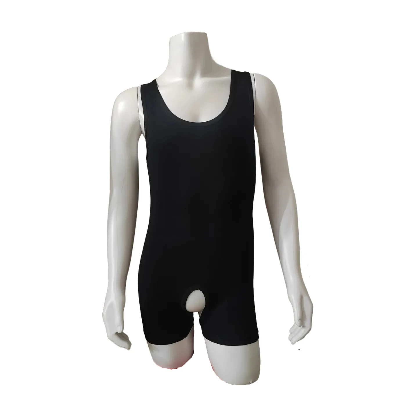 

BOYTHOR Men's One-Piece Shirt - Pure Cotton Sleeveless Flat-Collar One-Piece Shirt