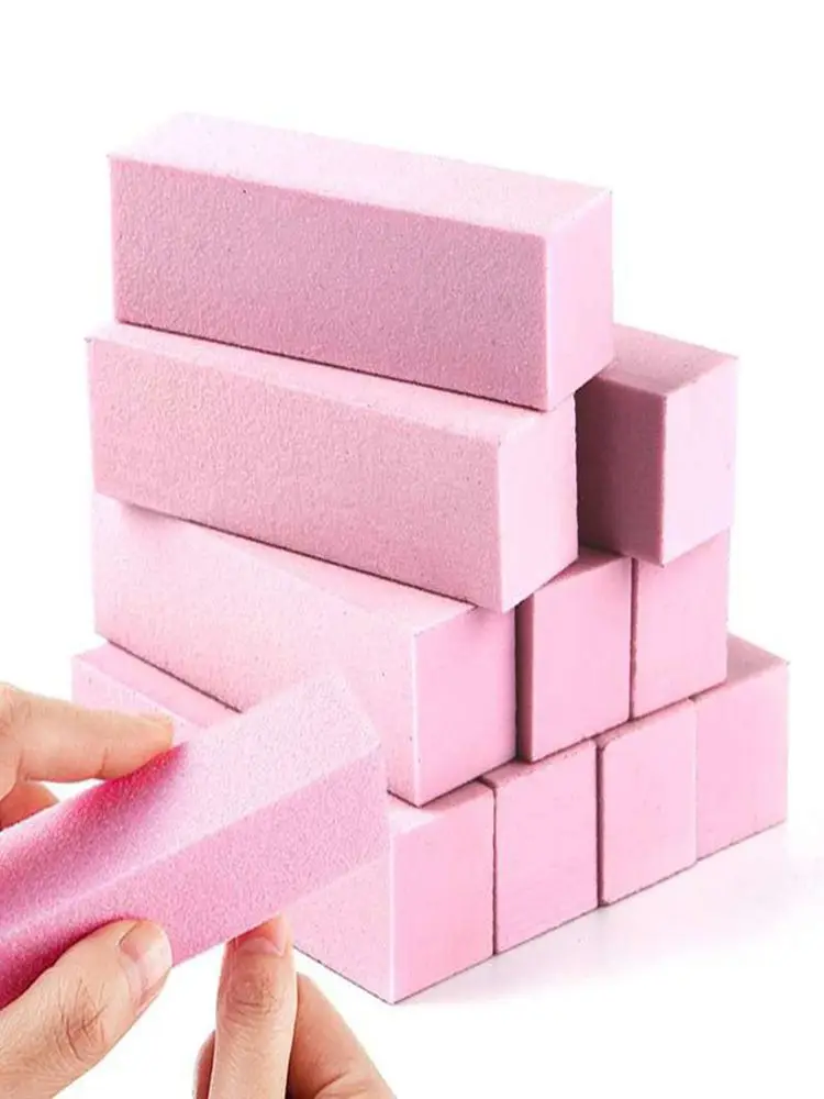 1/2/3/5/10Pcs/lot Nail Buffer Professional Nail File Polisher Block Manicure Pedicure Files Sanding Polishing Sponge Nail Art