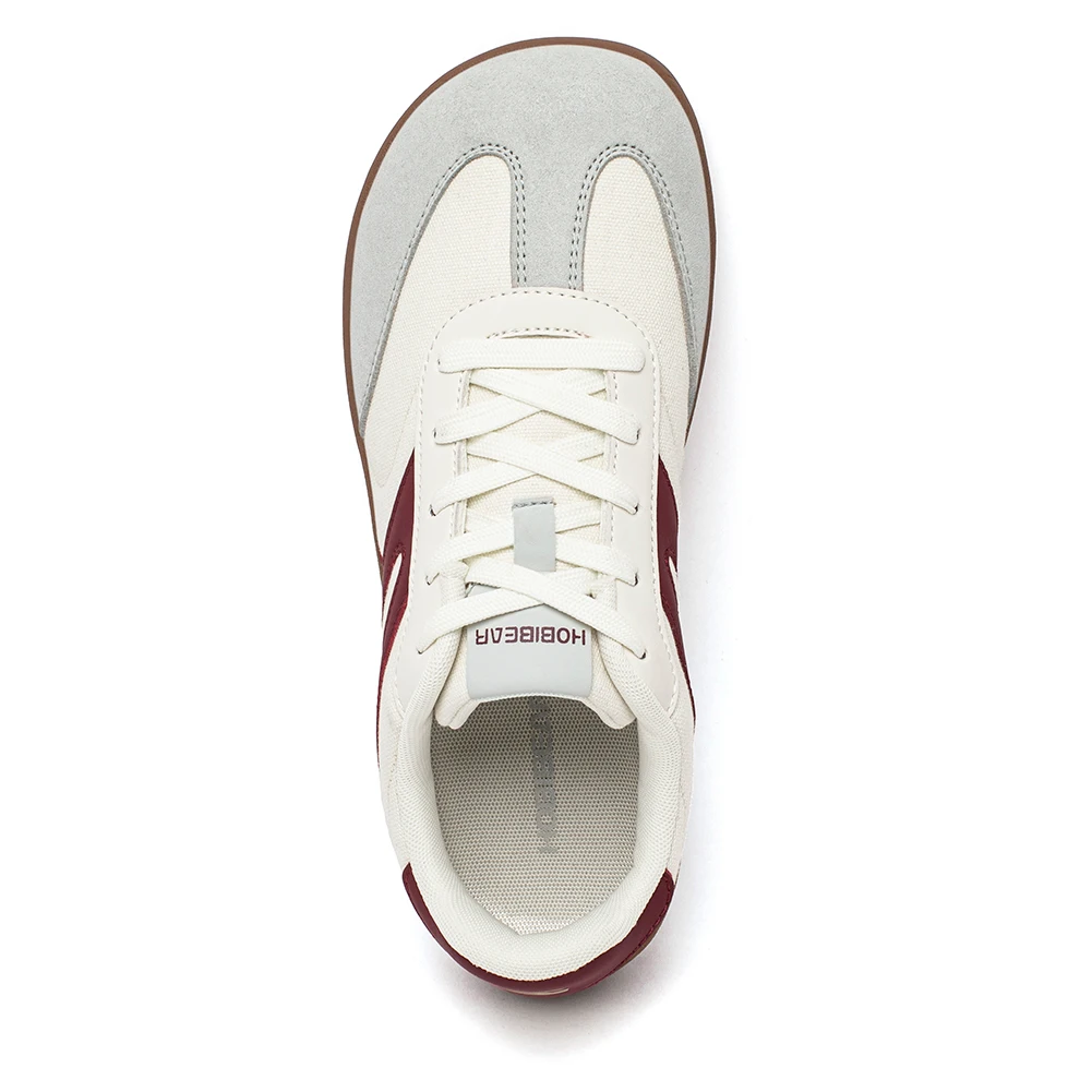 HOBIBEAR للجنسين بيرفوت أحذية رياضية النساء الرجال واسعة تو الحد الأدنى صفر قطرة أحذية عدم الانزلاق الدانتيل يصل حذاء رياضة كاجوال