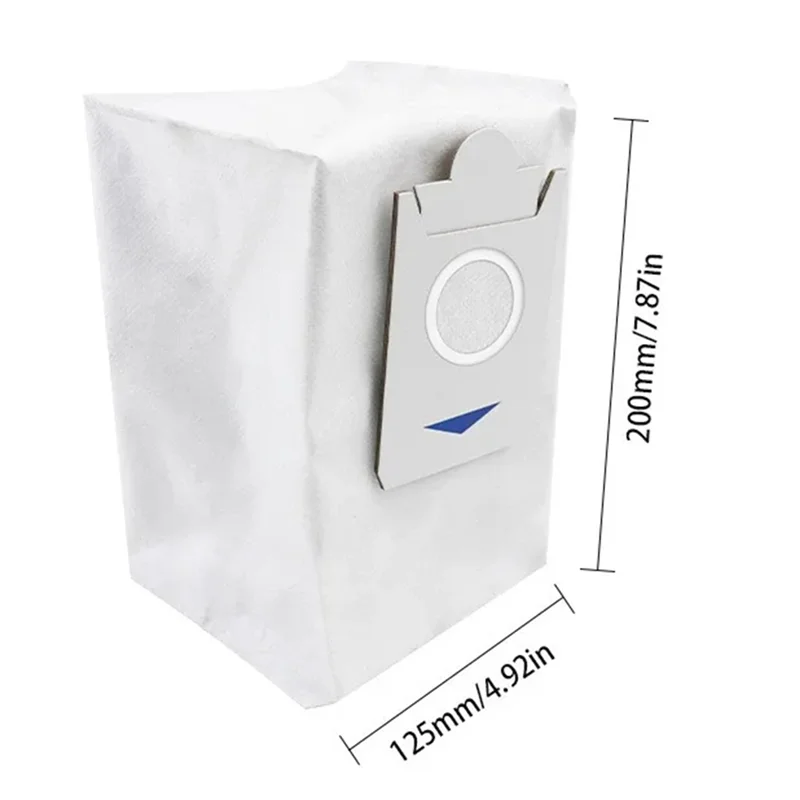 A15Q-Per Ecovacs X5 OMNI / X5 PRO OMNI Robot Aspirapolvere Parti di ricambio Sacchetto per la polvere Spazzola laterale principale Filtro Mop Accessori