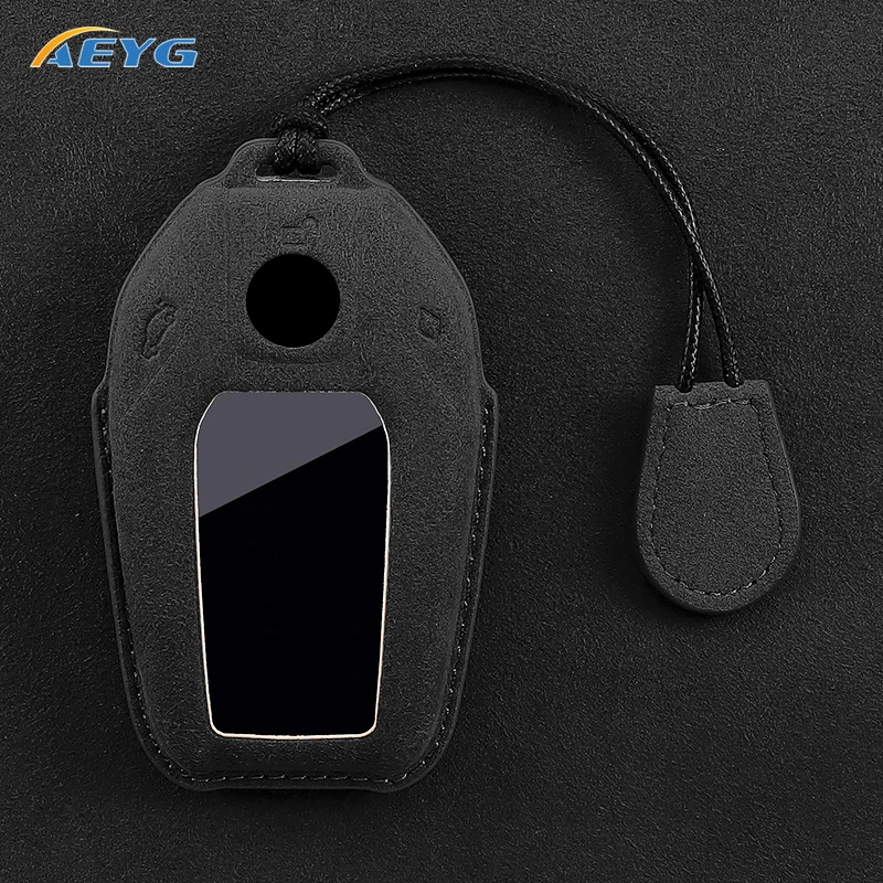 Leather Car Key Case Cover Shell Fob For BMW 5 6 7 Series 540i G30 G31 G32 X3 G01 X4 G02 X5 G05 X6 X7 G07 G11 G12 XDrive Display