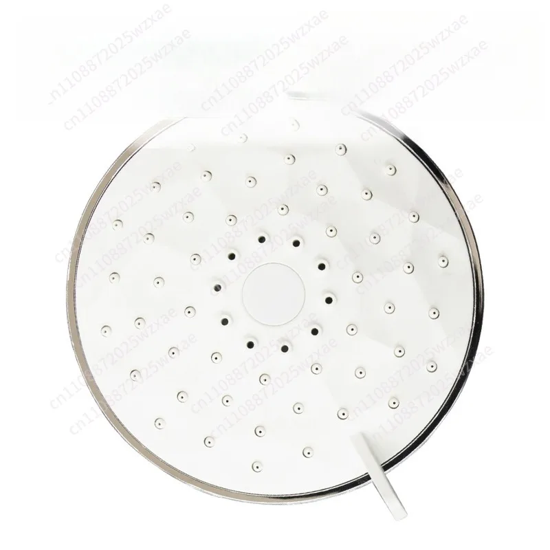 

19Cm round ABS silicone rubber screw design rain top shower head for rain shower room roof faucet sprinkler