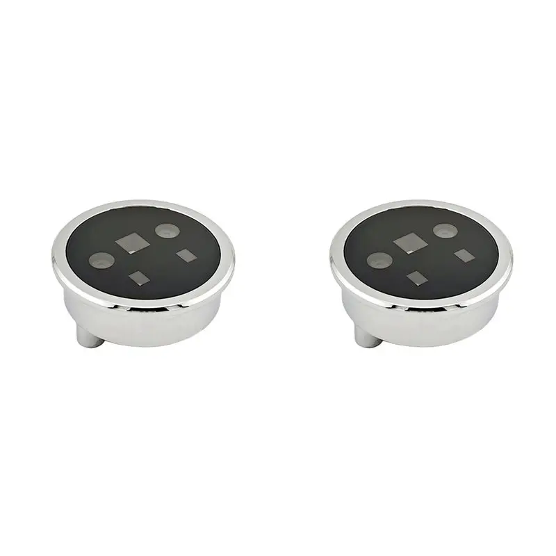 2X FP002 Double Lens Facial And Palm Vein Recognition Module, Circular Design Infrared Sensing Recognition Module-Y47A