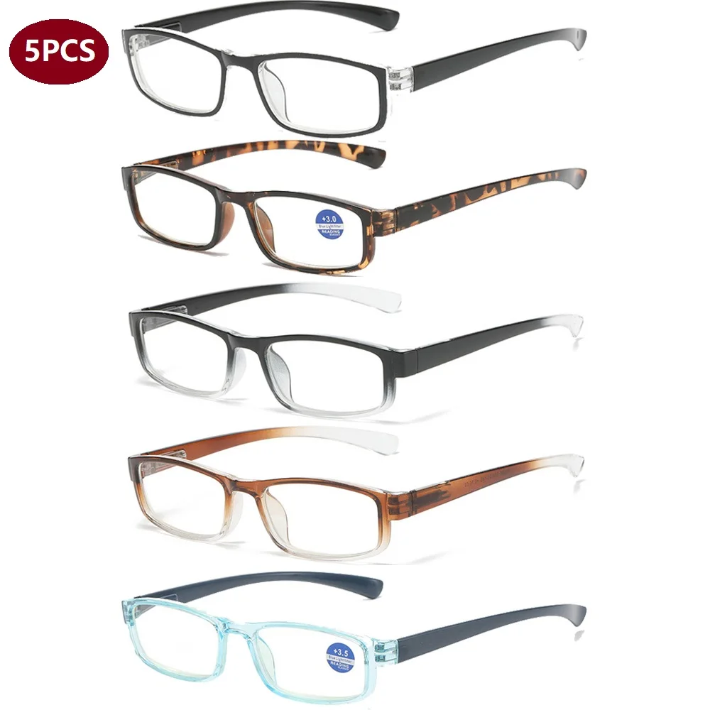 Readers Reading Glasses Comfort Spring Hinges for Men and Women Computer Readers with Blue Light Readers Protection