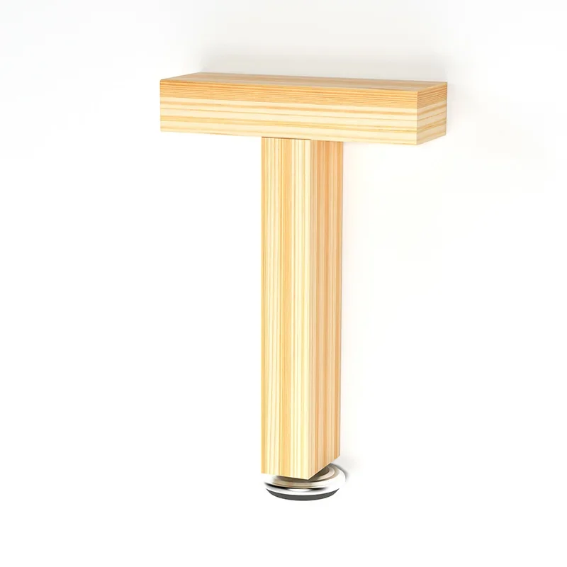 Solid Wood Bed Board Support Frame Bed Bracket Reinforcer Bed Row Skeleton Support Rod Beam Support Foot