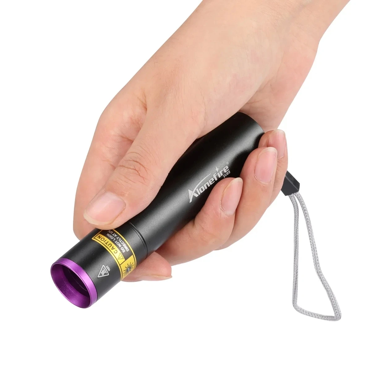 365nm UV Flashlight Blacklight Ore Money Invisible Leakage Marker Cat Dog Stain Ultraviolet Nail polish Curing Fluorescence Lamp